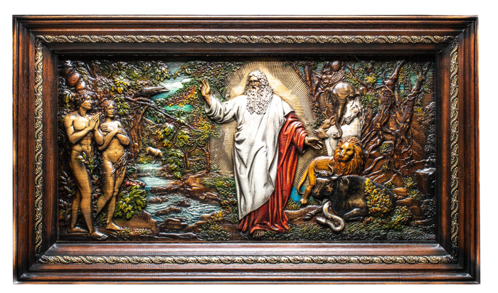 Panel "Creation" (oak)