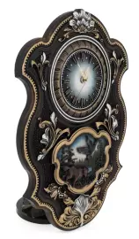 Часы "Утиная охота" дуб