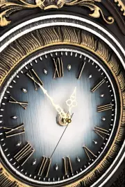 Часы "Утиная охота" дуб