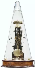 Настольные часы Hermle "Walnut finish"