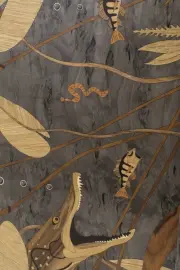 Нарды из карельской берёзы "Щука" Нарды из карельской берёзы "Щука"