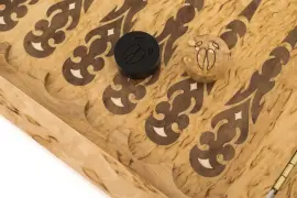 Нарды из карельской берёзы "Кабан" малые Нарды из карельской берёзы "Кабан" малые