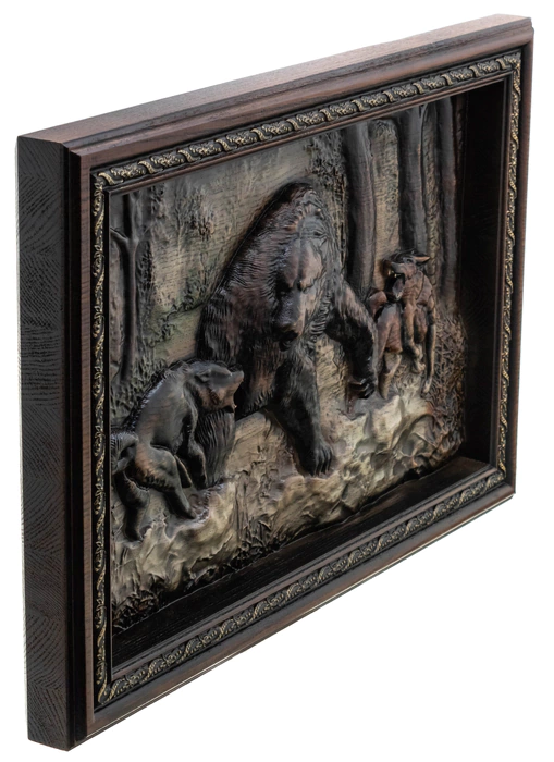 Panel "Fight" (oak)