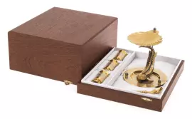 Набор икорный "Белуга" черный жемчуг, Златоуст на 3 персоны