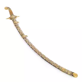 Сабля "Восточная" дамаск, Златоуст