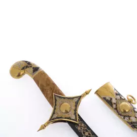 Сабля "Восточная" дамаск, Златоуст