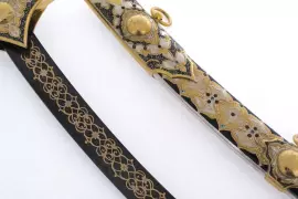 Сабля "Восточная" дамаск, Златоуст