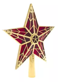 Уменьшенная копия звезды со Спасской башни Московского Кремля