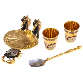 Икорница со стопками "Морское изобилие" на 2 персоны, Златоуст