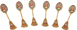 Набор чайных ложек "Вдохновение" с витражными эмалями