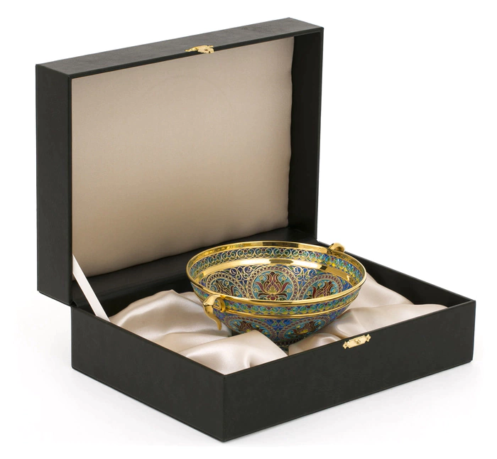 Candy bowl "Scarlet flower"
