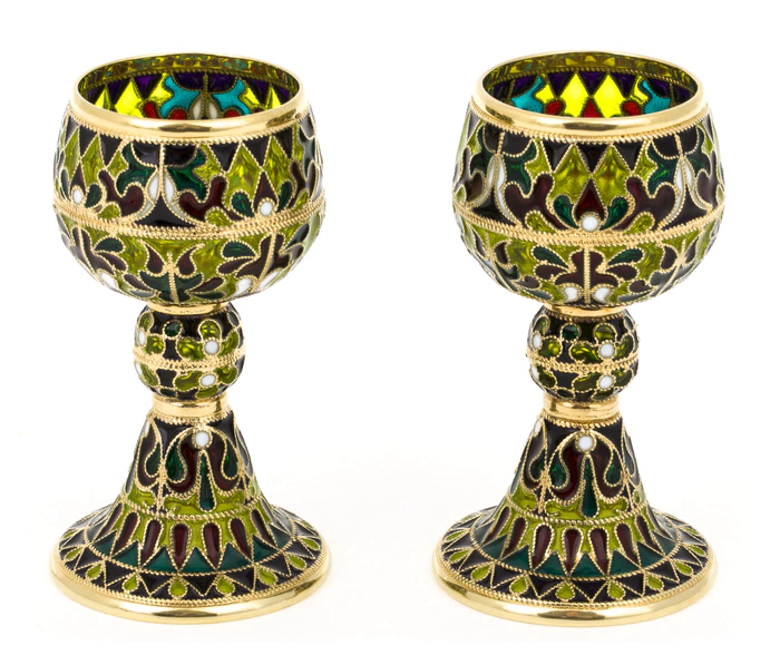 A set of 2 glasses "Barrel"