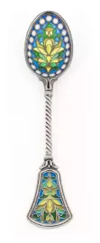 Чайная ложка "Золотой цветок"