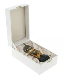 Easter egg "Derzhava" gilding with stained glass enamels