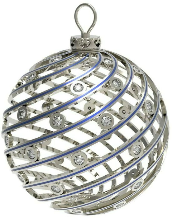 A set of Christmas decorations "Symbol of the year"