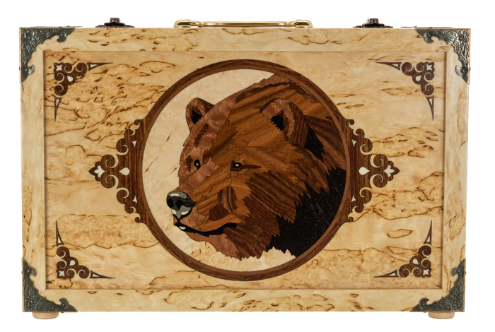Small Bear weapon cleaning kit (Karelian birch)