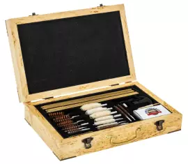 Набор для чистки оружия "Медведь" малый, карельская береза