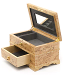 A casket made of Karelian birch