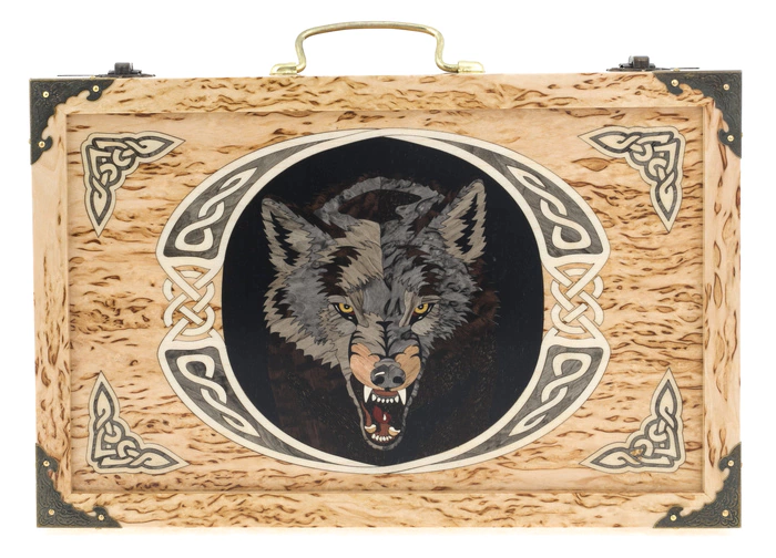 Small Wolf gun cleaning kit (Karelian birch)