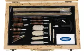 Набор для чистки оружия "Волк" малый, карельская береза