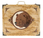 Gun cleaning kit "Bear" medium, Karelian birch