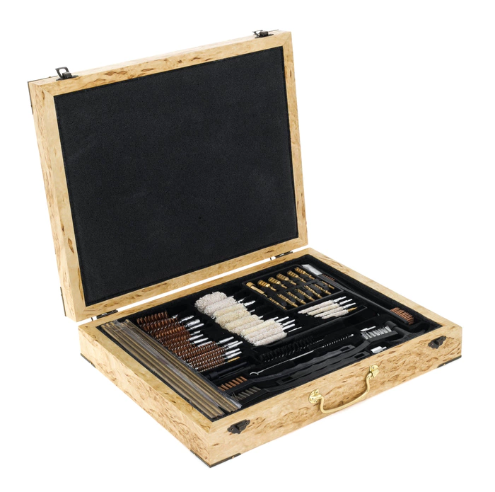 Gun cleaning kit "Bear" medium, Karelian birch