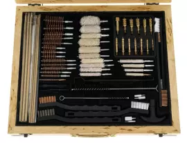 Набор для чистки оружия "Медведь" средний, карельская береза