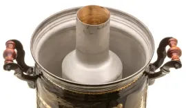 Самовар латунный "Медведь" (угольный) Самовар латунный "Медведь" (угольный)