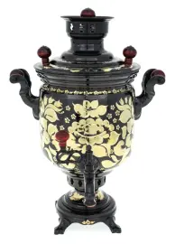 Самовар "Цветочек" (чернение) 5 литров Самовар "Цветочек" (чернение) 5 литров