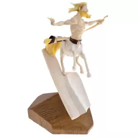 Souvenir of mammoth tusk and amber "Sagittarius"