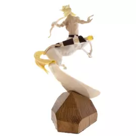 Souvenir of mammoth tusk and amber "Sagittarius"