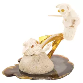 Скульптурная композиция "В отпуск"