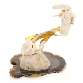 Скульптурная композиция "В отпуск"