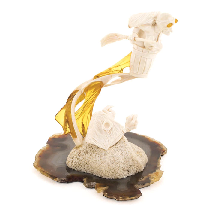 Sculptural composition "On vacation"