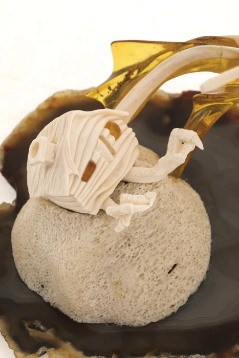 Sculptural composition "On vacation"