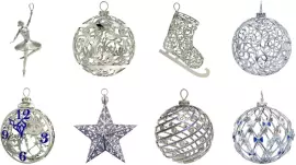 Набор елочных украшений «Щелкунчик»