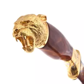 Нож "Барс" с эмалями, Златоуст