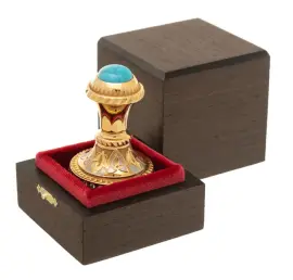 Печать с бирюзой Печать с бирюзой