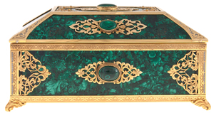 The chest "Malachite casket" Zlatoust