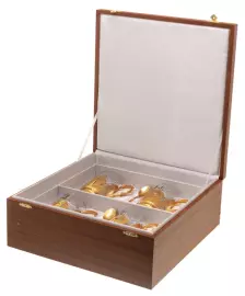 Чайный набор "Патриот" на 4 персоны, Златоуст