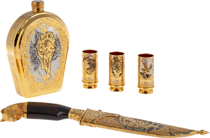 Hunting set "Bear hunting" Zlatoust