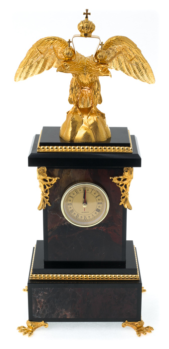 Mantel clock "Double-headed Eagle"