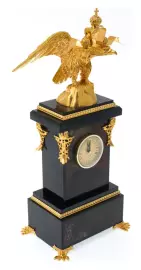 Часы каминные "Двуглавый орел"