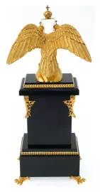 Часы каминные "Двуглавый орел"