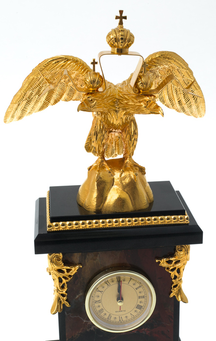 Mantel clock "Double-headed Eagle"