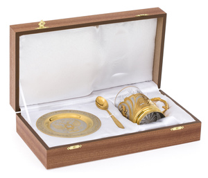 Tea set "Patriot" Zlatoust