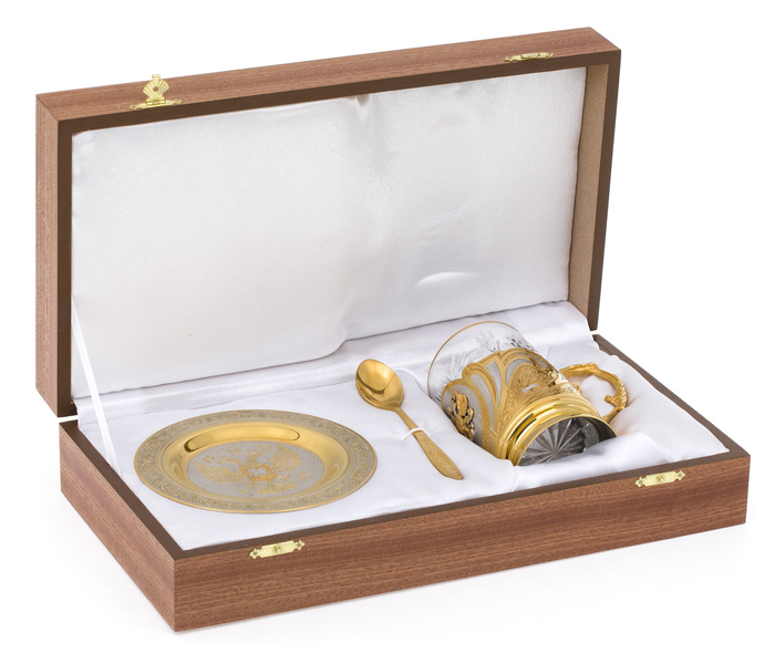 Tea set "Patriot" Zlatoust