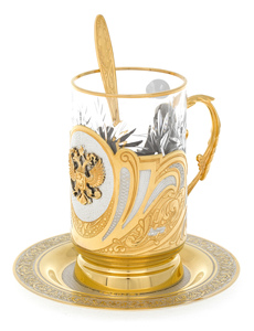 Tea set "Patriot" Zlatoust