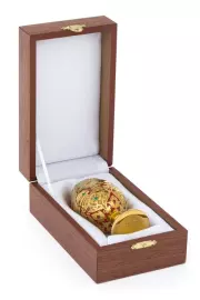 Яйцо-трансформер пасхальное, эмали, алланиты, Златоуст