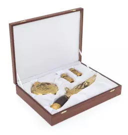 Hunting set "Bear" for 2 persons, Zlatoust